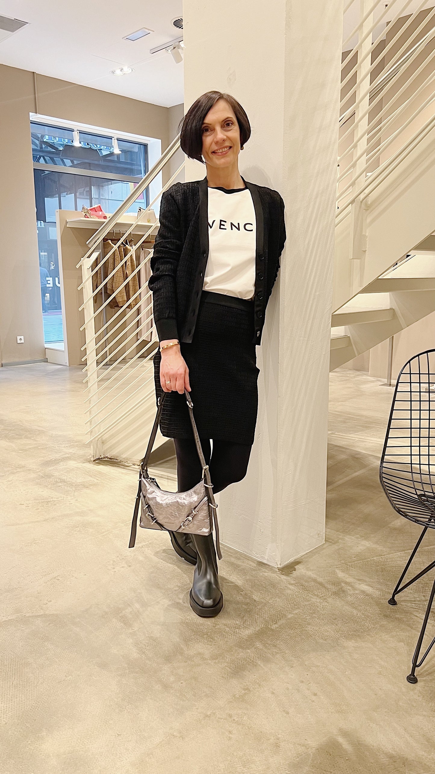 Givenchy Stiefelette Schwarz