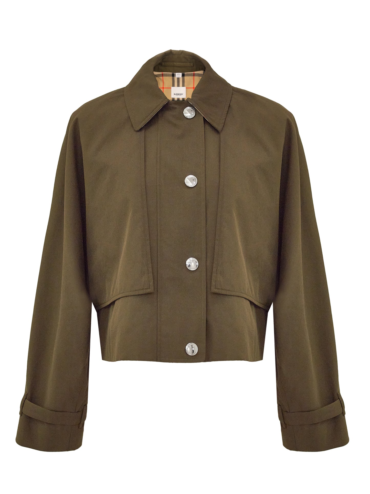 Burberry Jacke Dunkelgrün