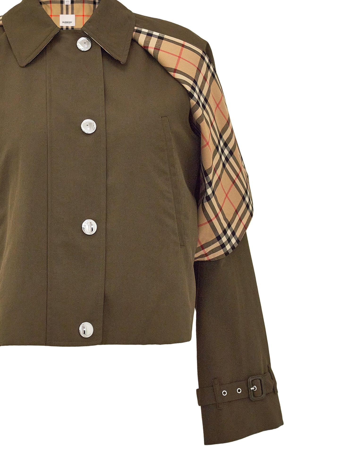Burberry Jacke Dunkelgrün