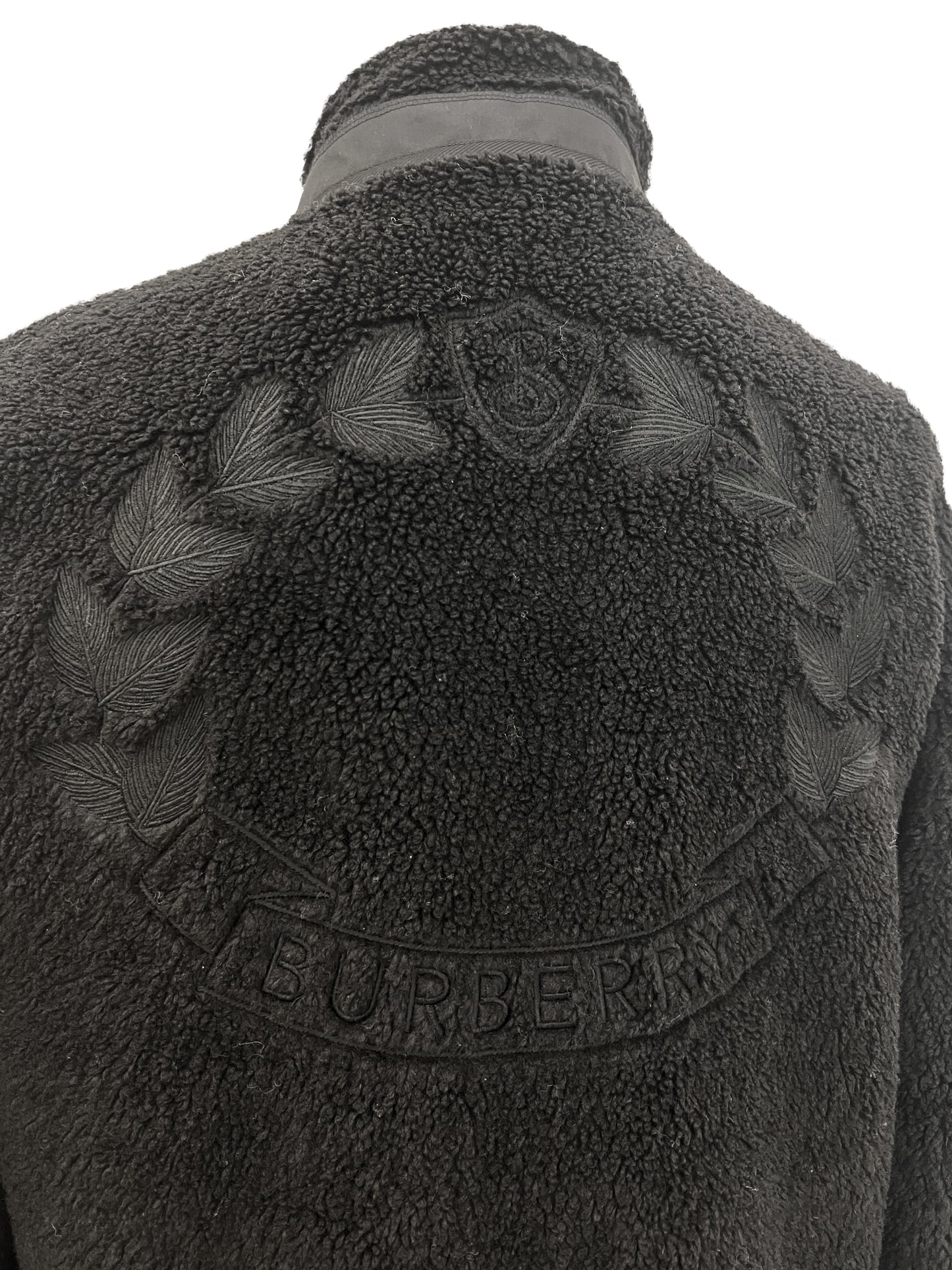 Burberry Teddyjacke Schwarz