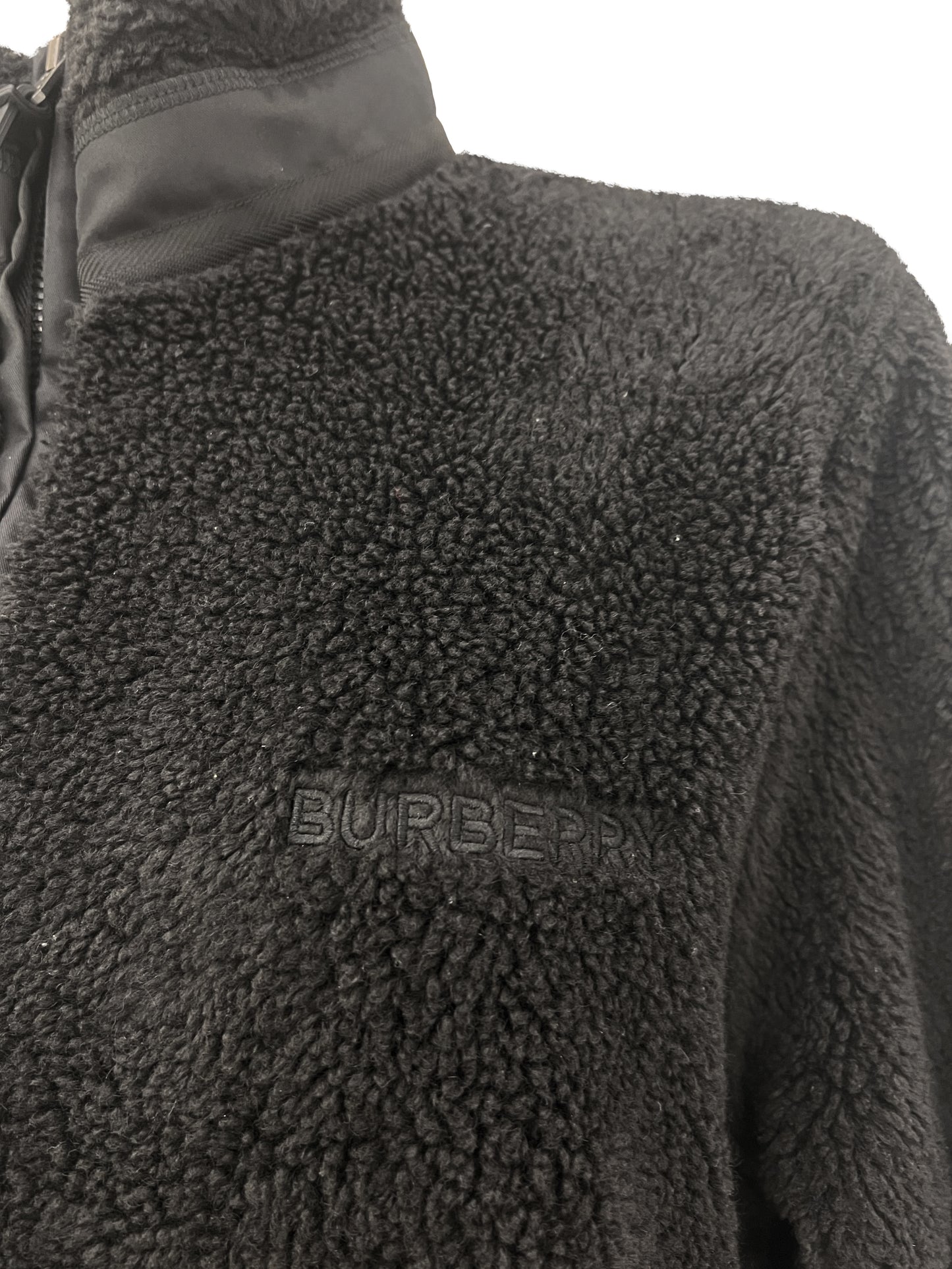 Burberry Teddyjacke Schwarz