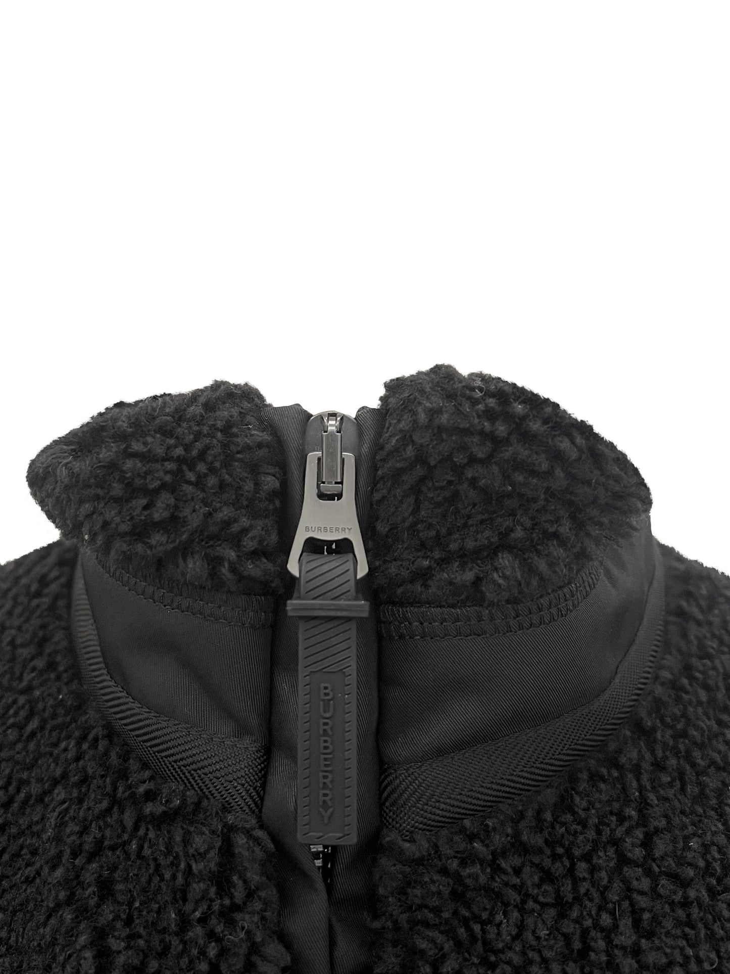 Burberry Teddyjacke Schwarz