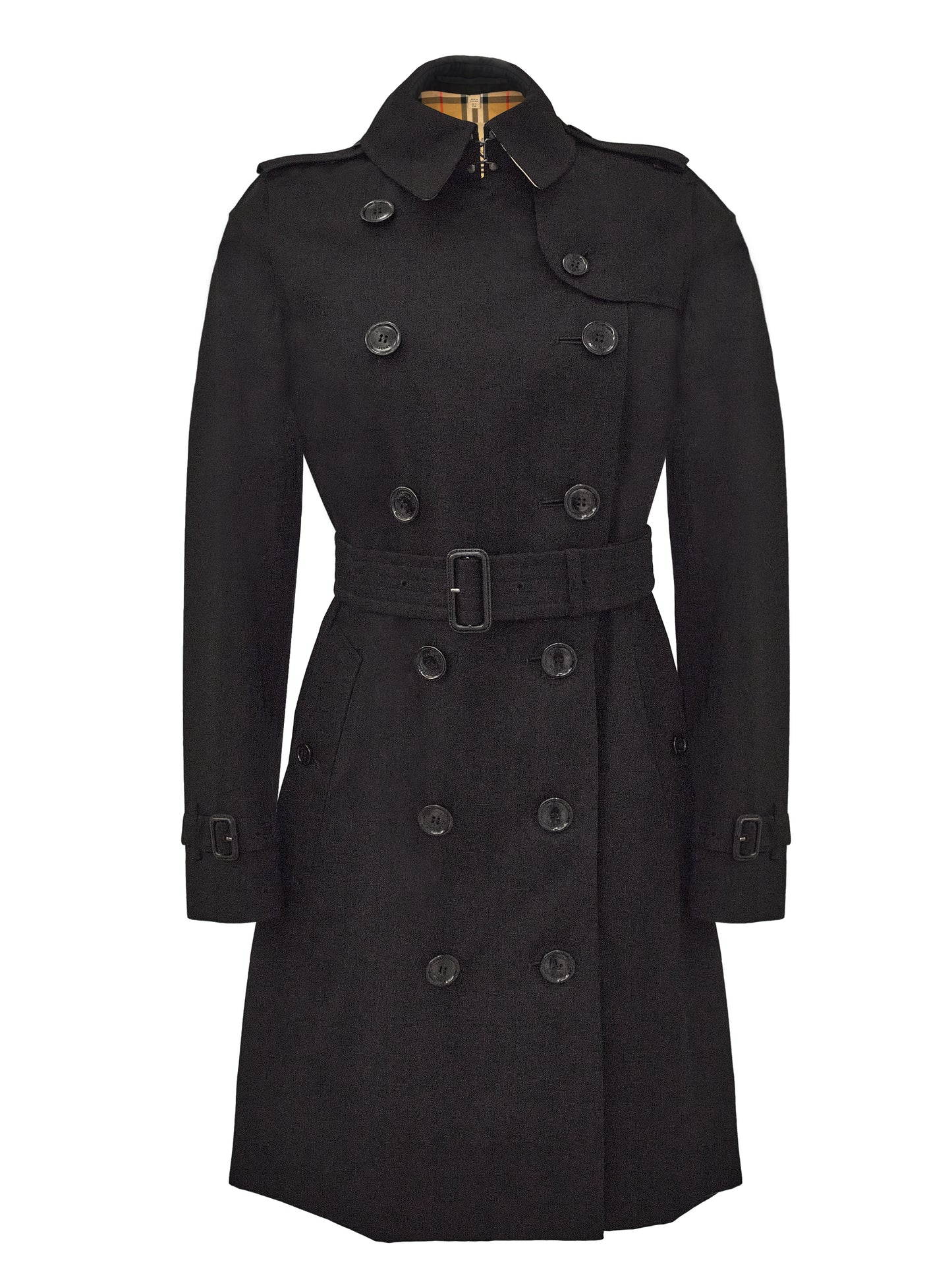Burberry Trenchcoat Kensington Schwarz