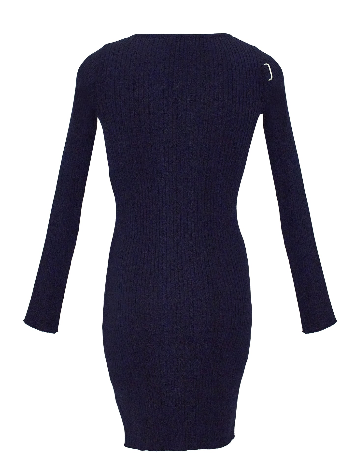 Courrèges Kleid Marineblau