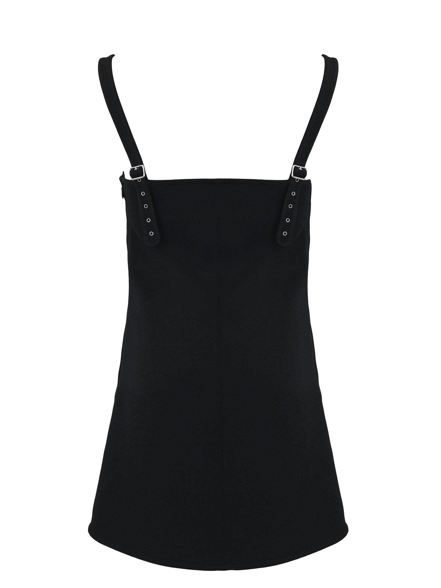 Courrèges Kleid Schwarz