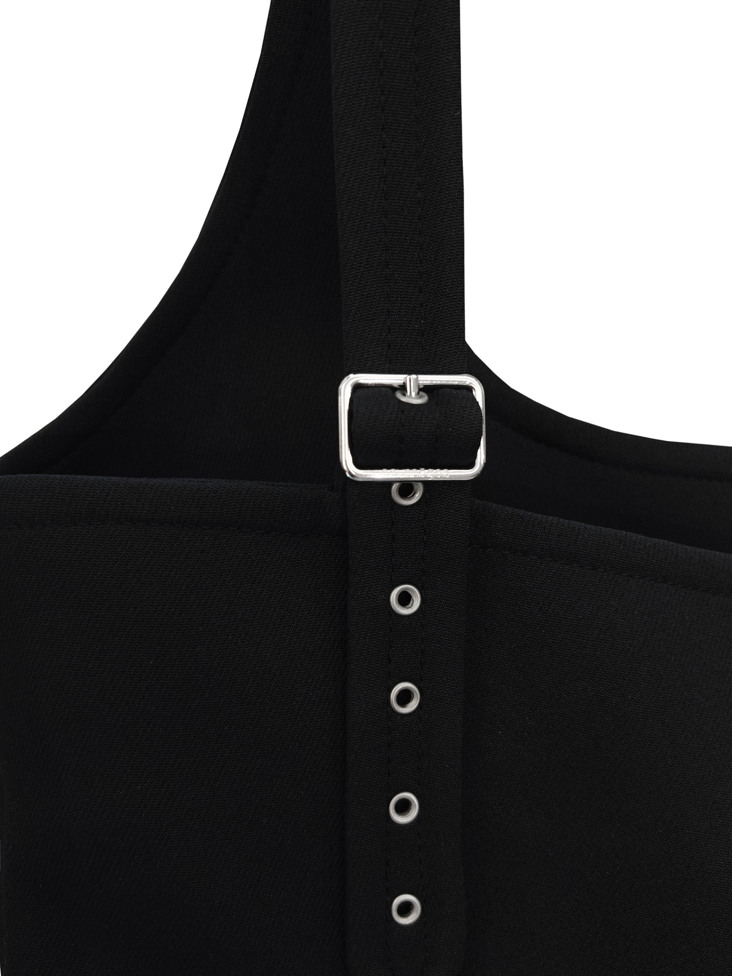 Courrèges Kleid Schwarz