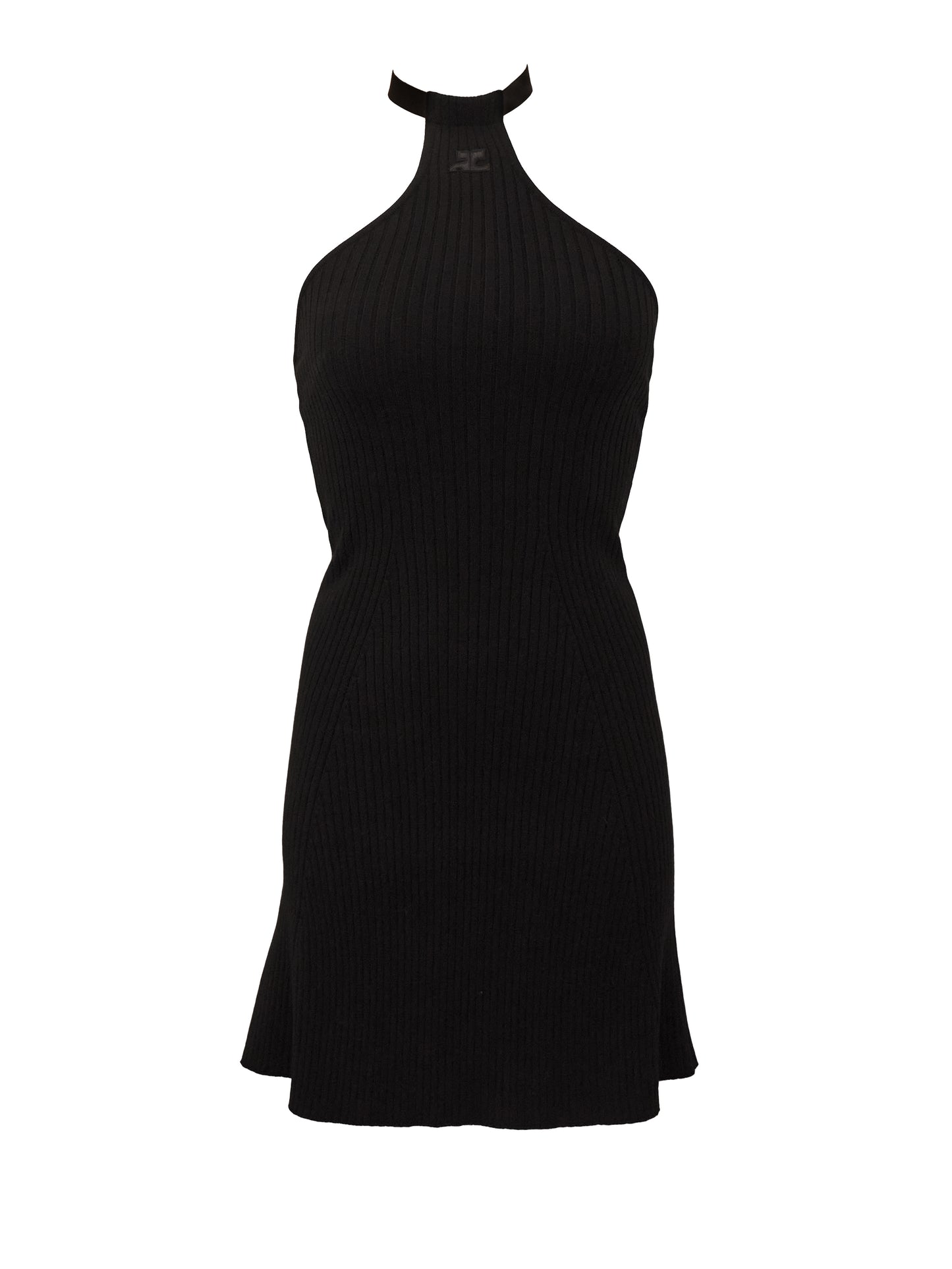 Courrèges Kleid Schwarz