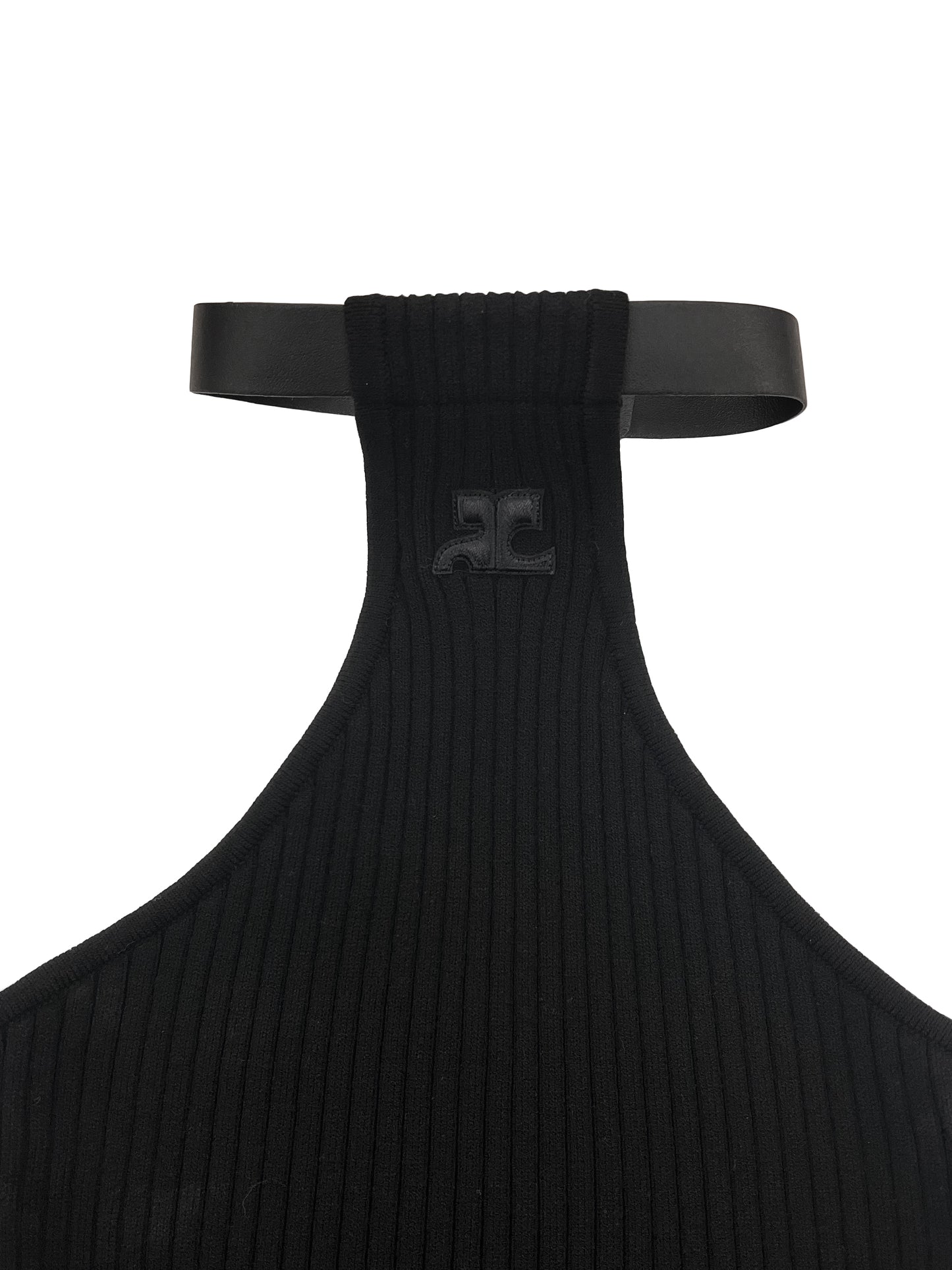 Courrèges Kleid Schwarz