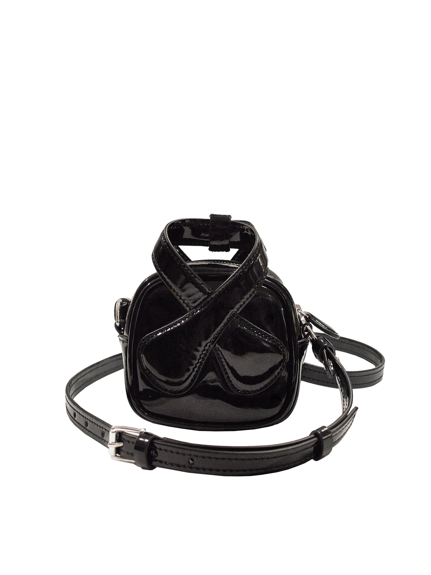 Courrèges Tasche Loop Mini Schwarz