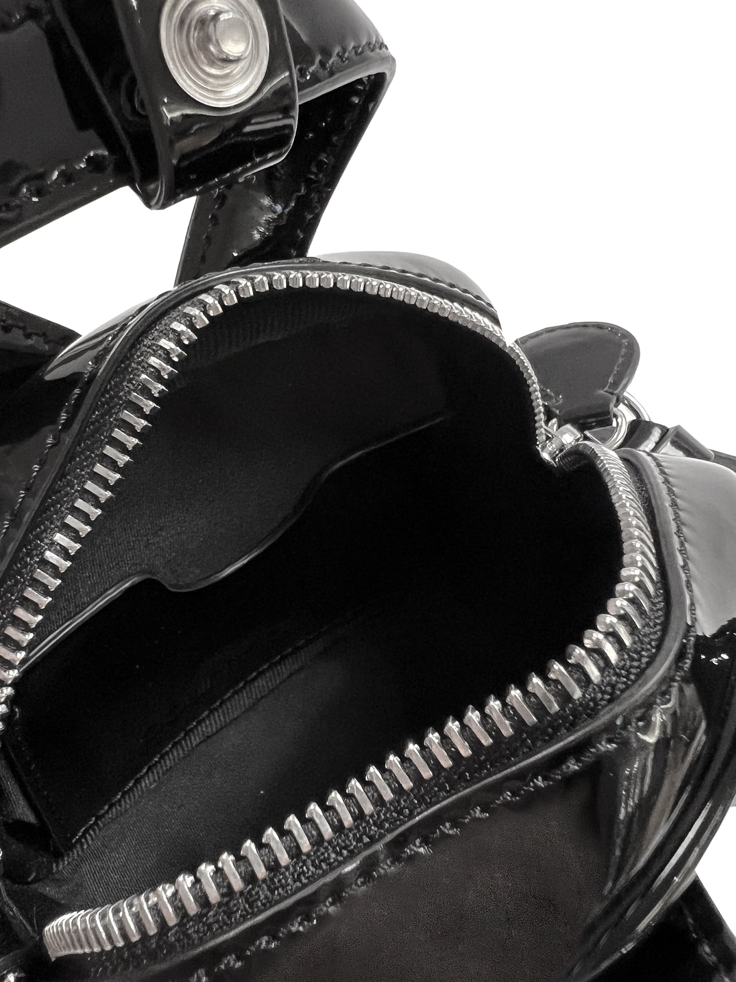 Courrèges Tasche Loop Mini Schwarz