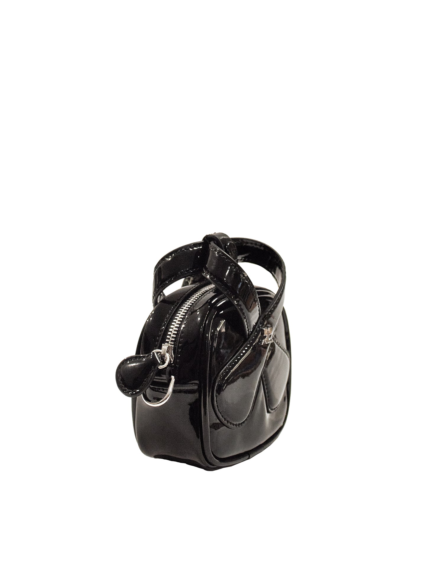 Courrèges Tasche Loop Mini Schwarz