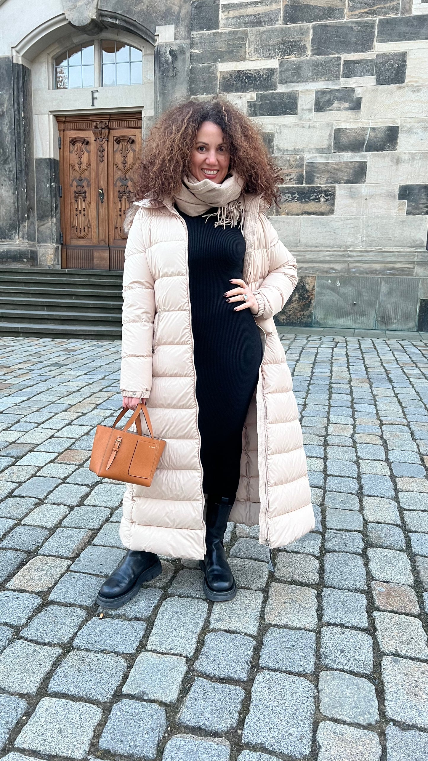 Moncler Daunenmantel Fudson Sand