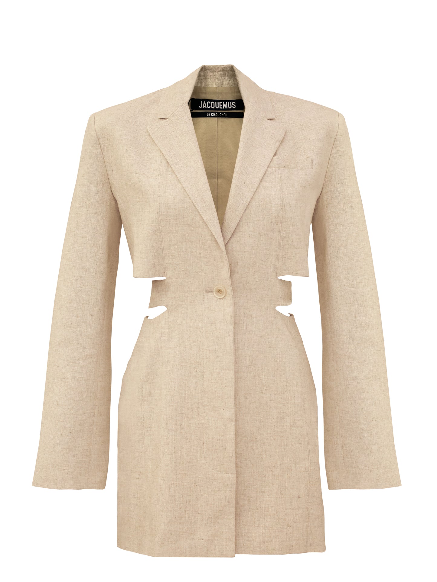 Jacquemus Kleid Hellbeige