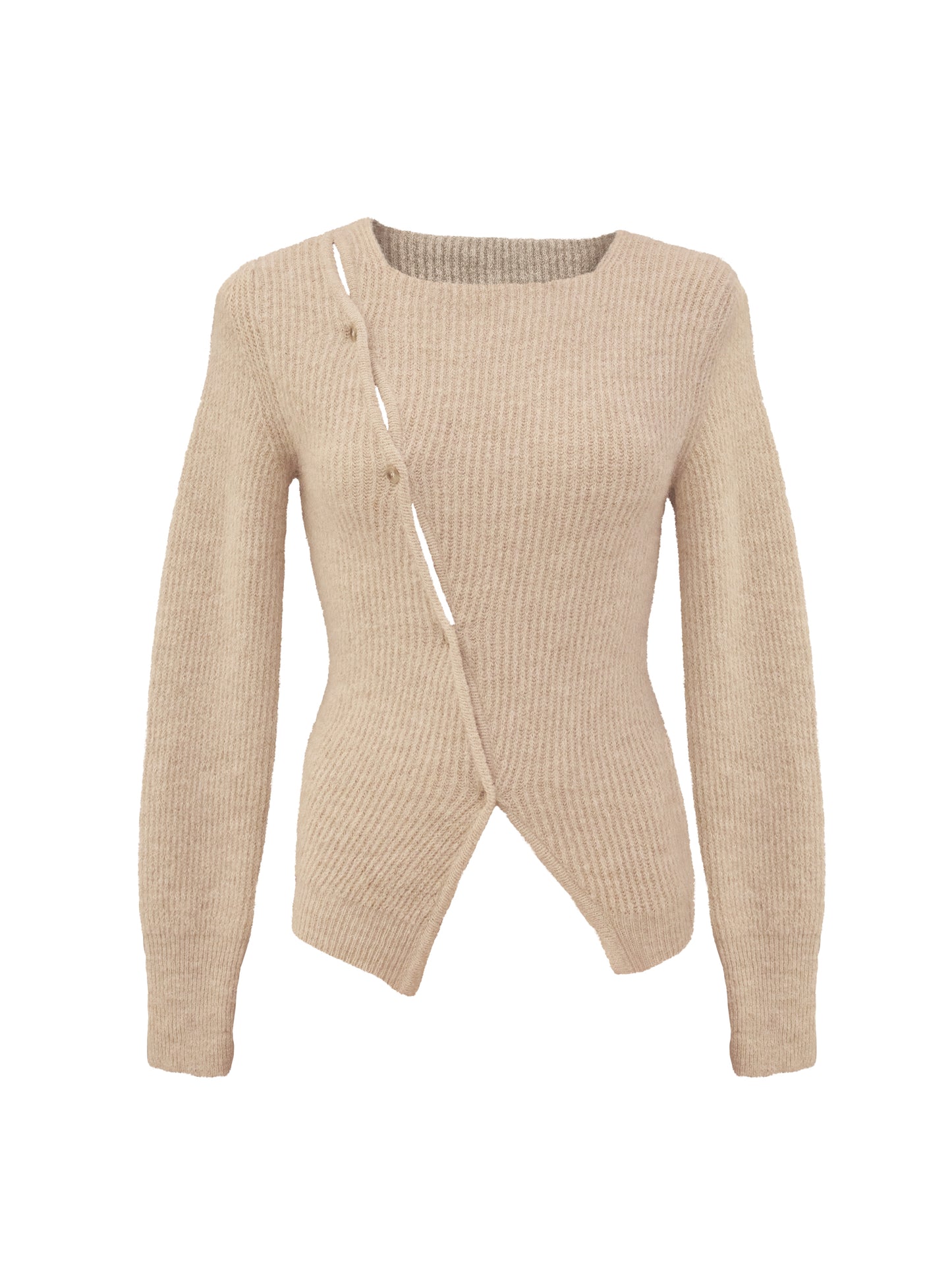 Jacquemus Strickjacke Hellbeige