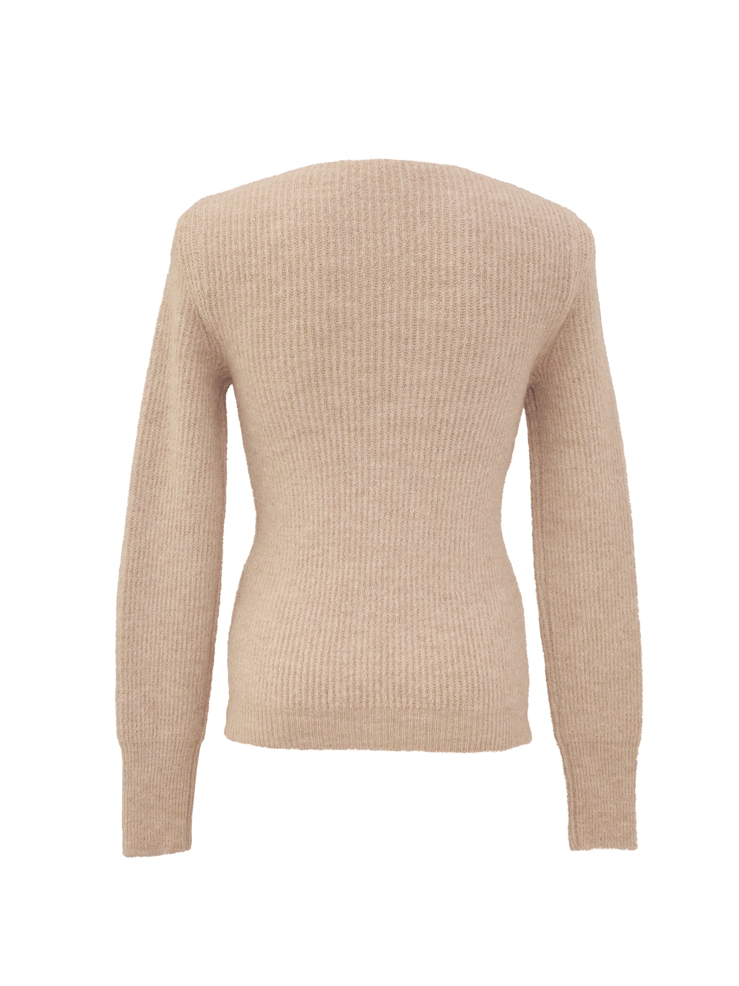 Jacquemus Strickjacke Hellbeige