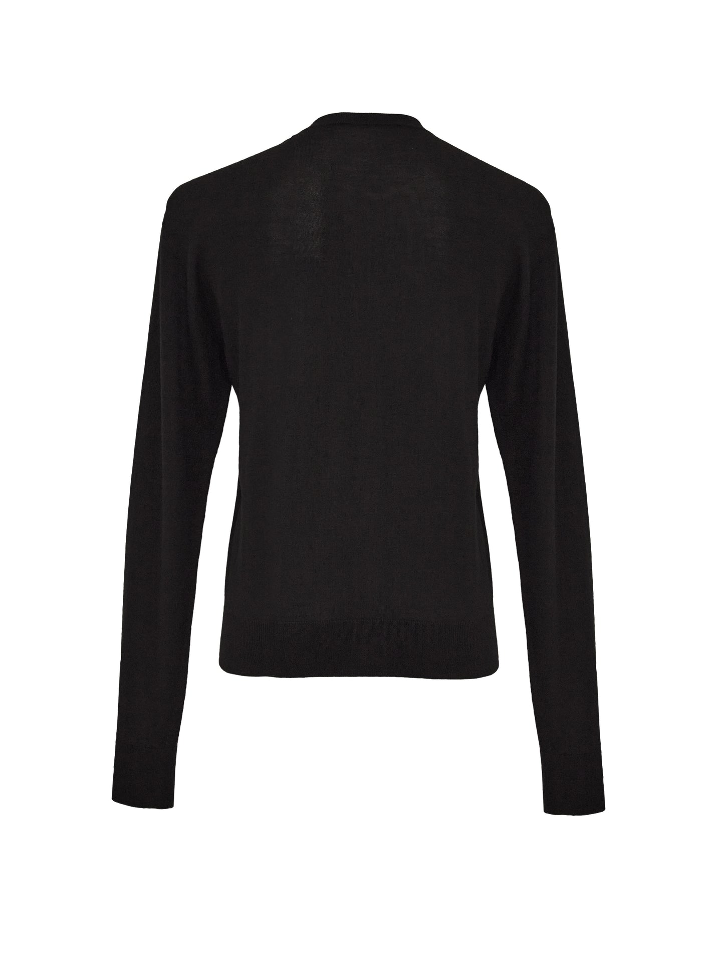 Jil Sander Strickjacke Schwarz