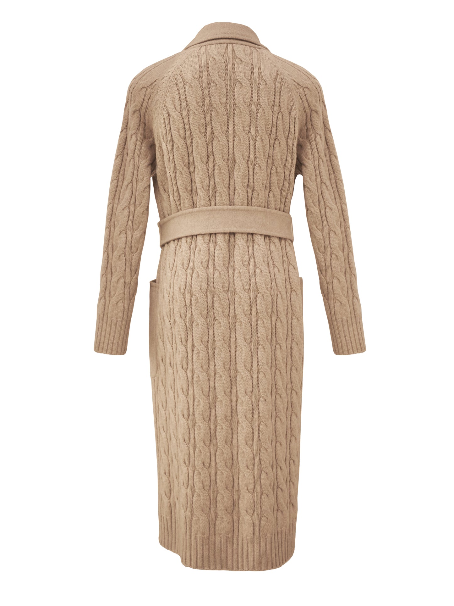 MaxMara Strickmantel Hello Beige