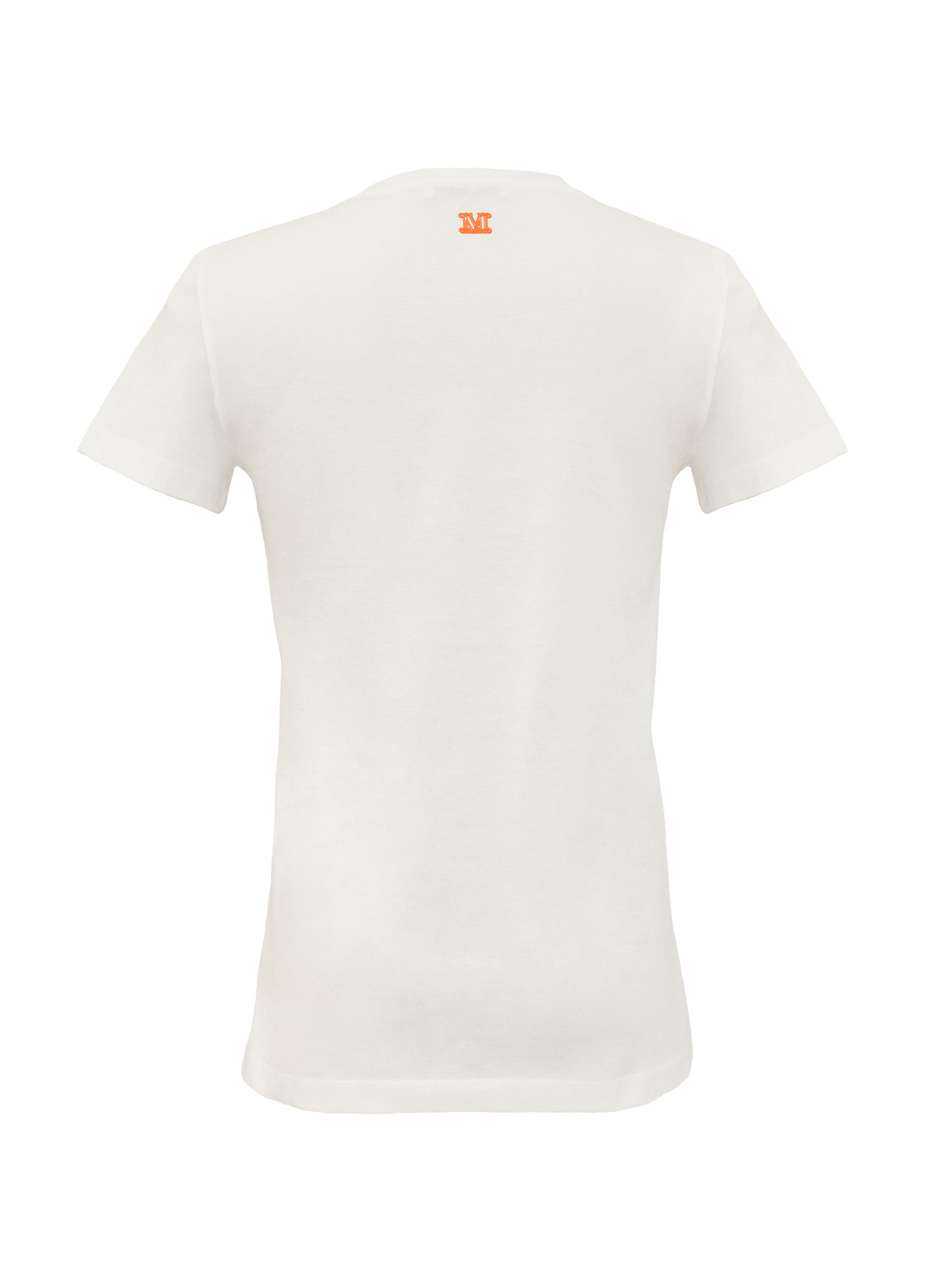 Max Mara T-Shirt Mincio Weiss/Orange