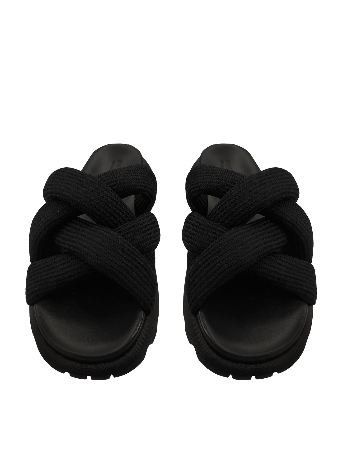 Moncler Sandalen Belay Knot Schwarz