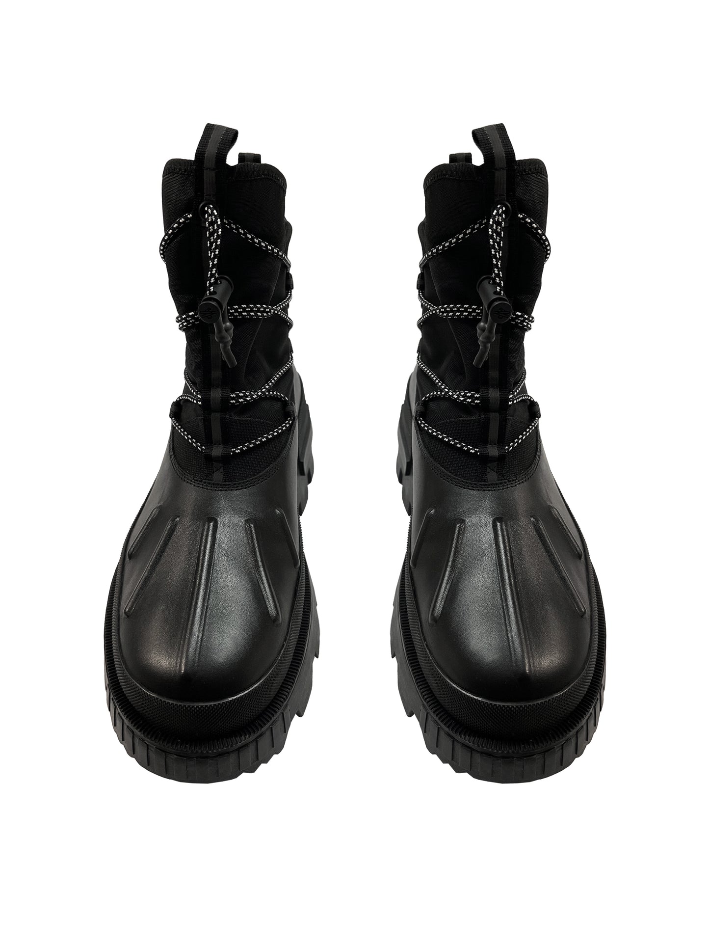 Moncler Schnürstiefel Mallard Schwarz