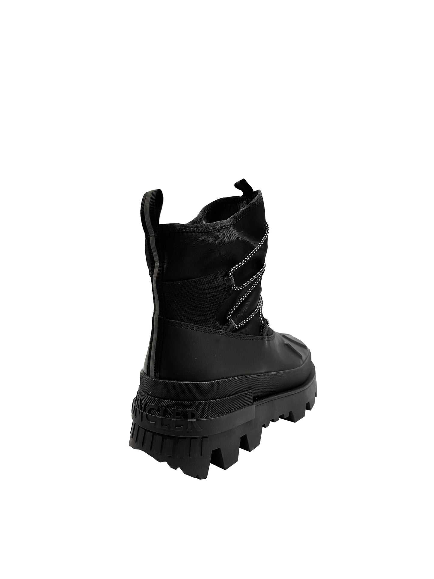 Moncler Schnürstiefel Mallard Schwarz