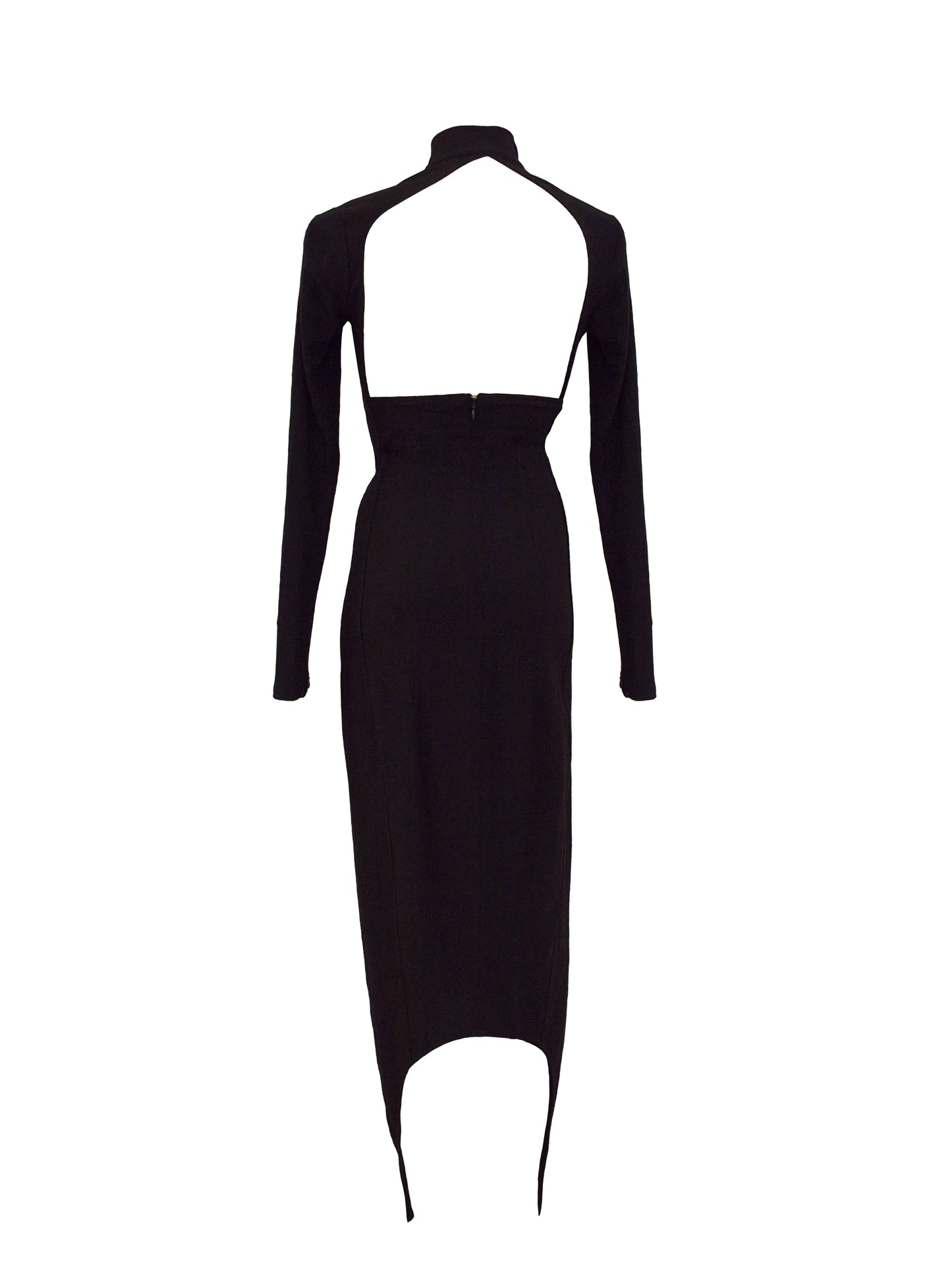 Patou Kleid Schwarz