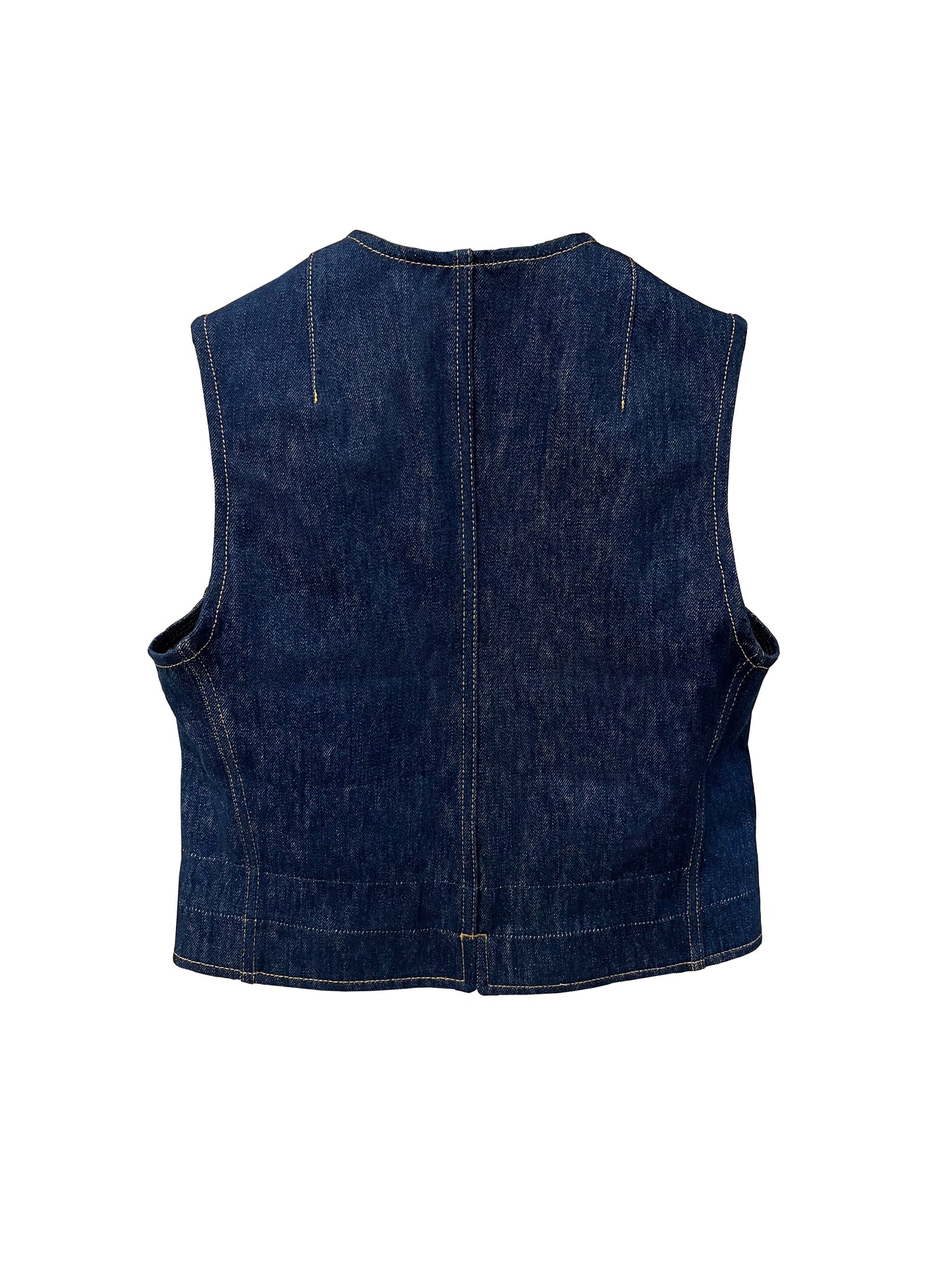Patou Jeansweste Blau