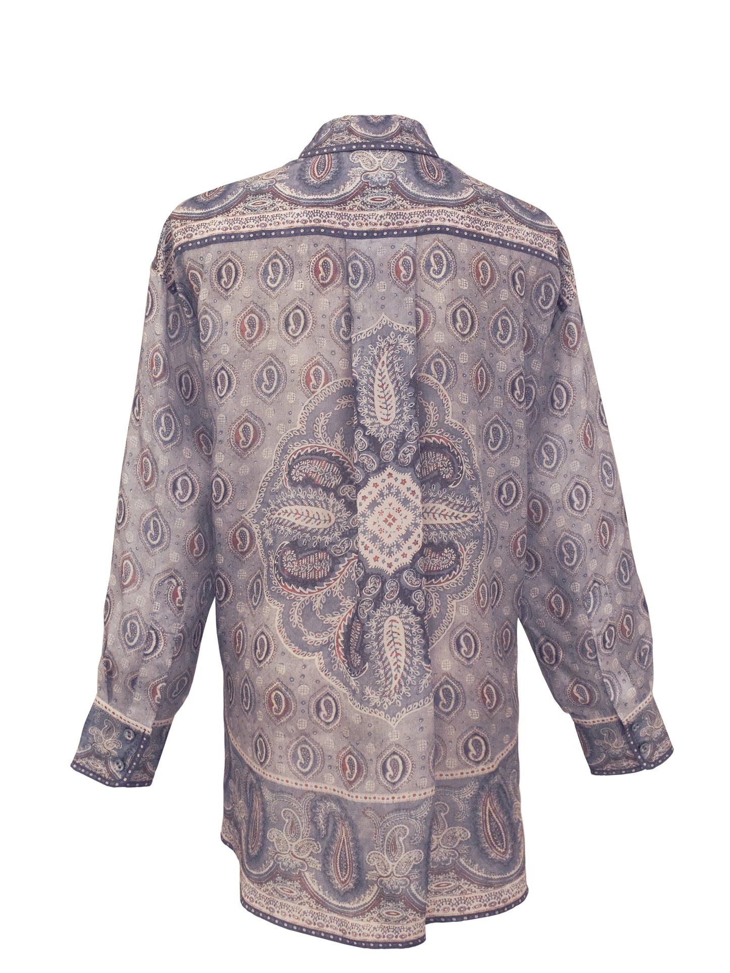 Zimmermann Bluse Vitali Violet Gemustert