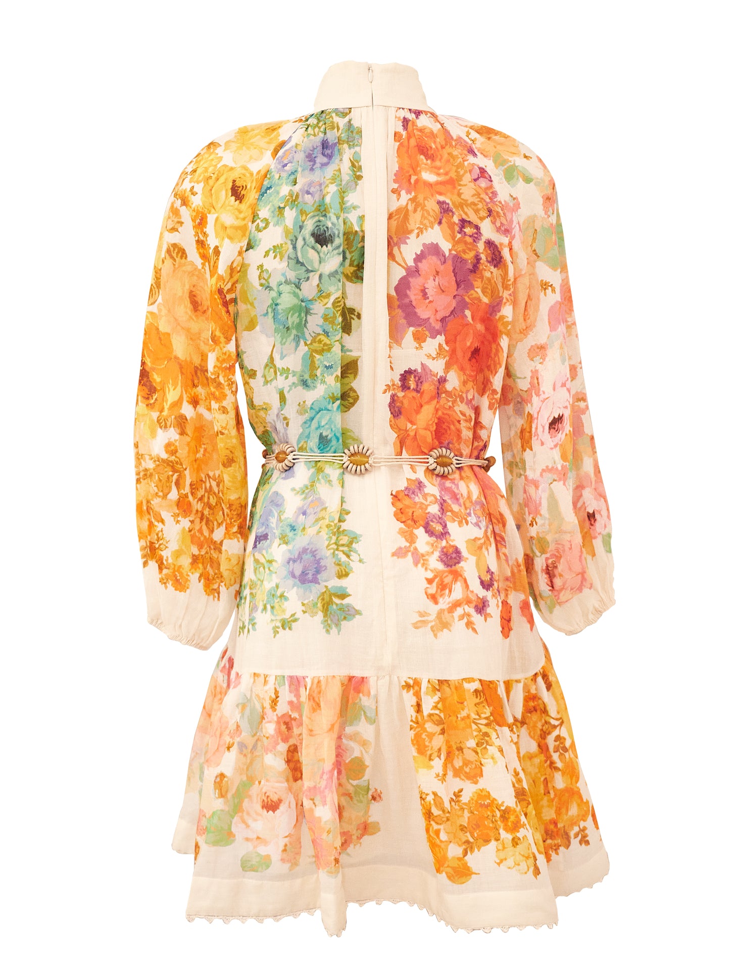 Zimmermann Kleid Mehrfarbig Geblümt