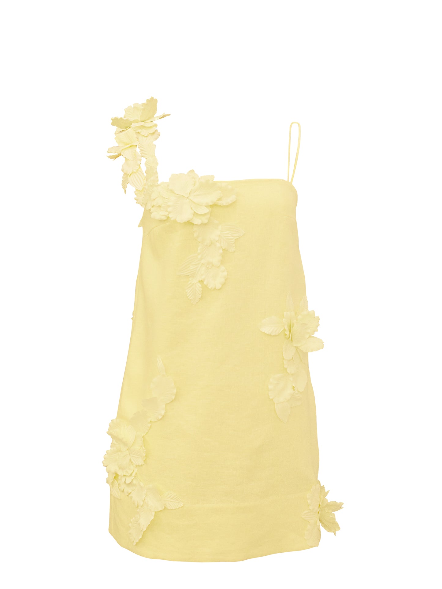 Zimmermann Kleid Mini Zitrone