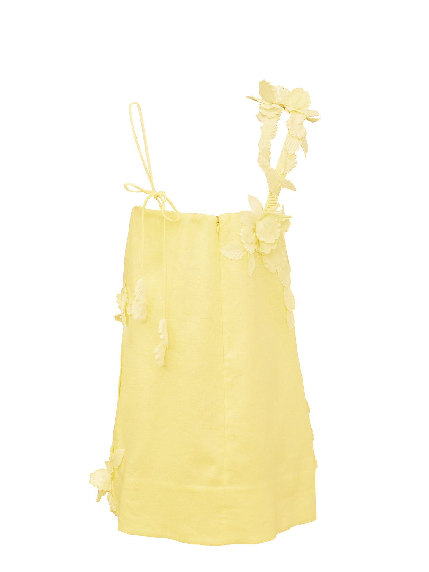 Zimmermann Kleid Mini Zitrone