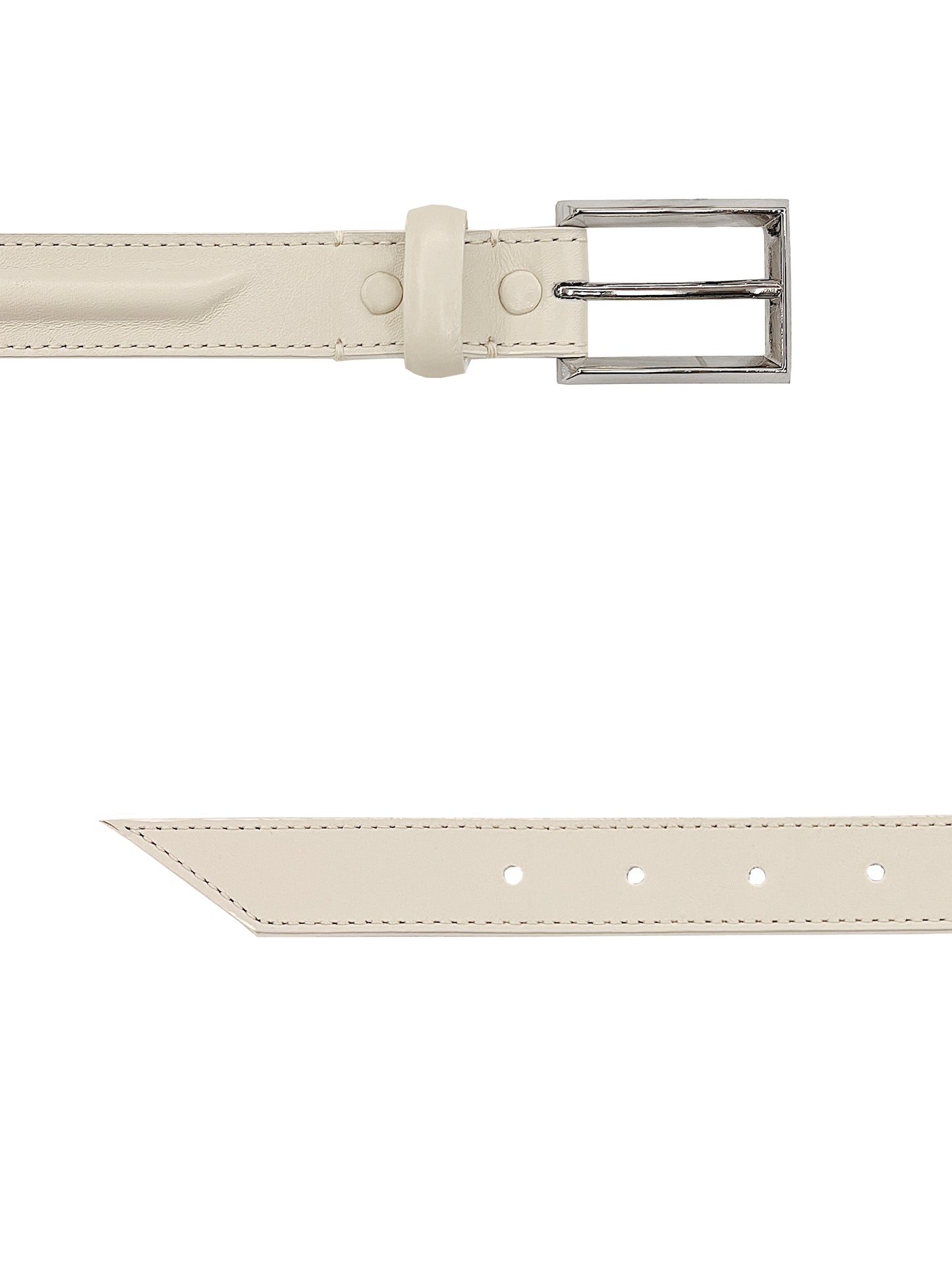 Ami Paris Gürtel Naturweiss - La Boutique Dresden