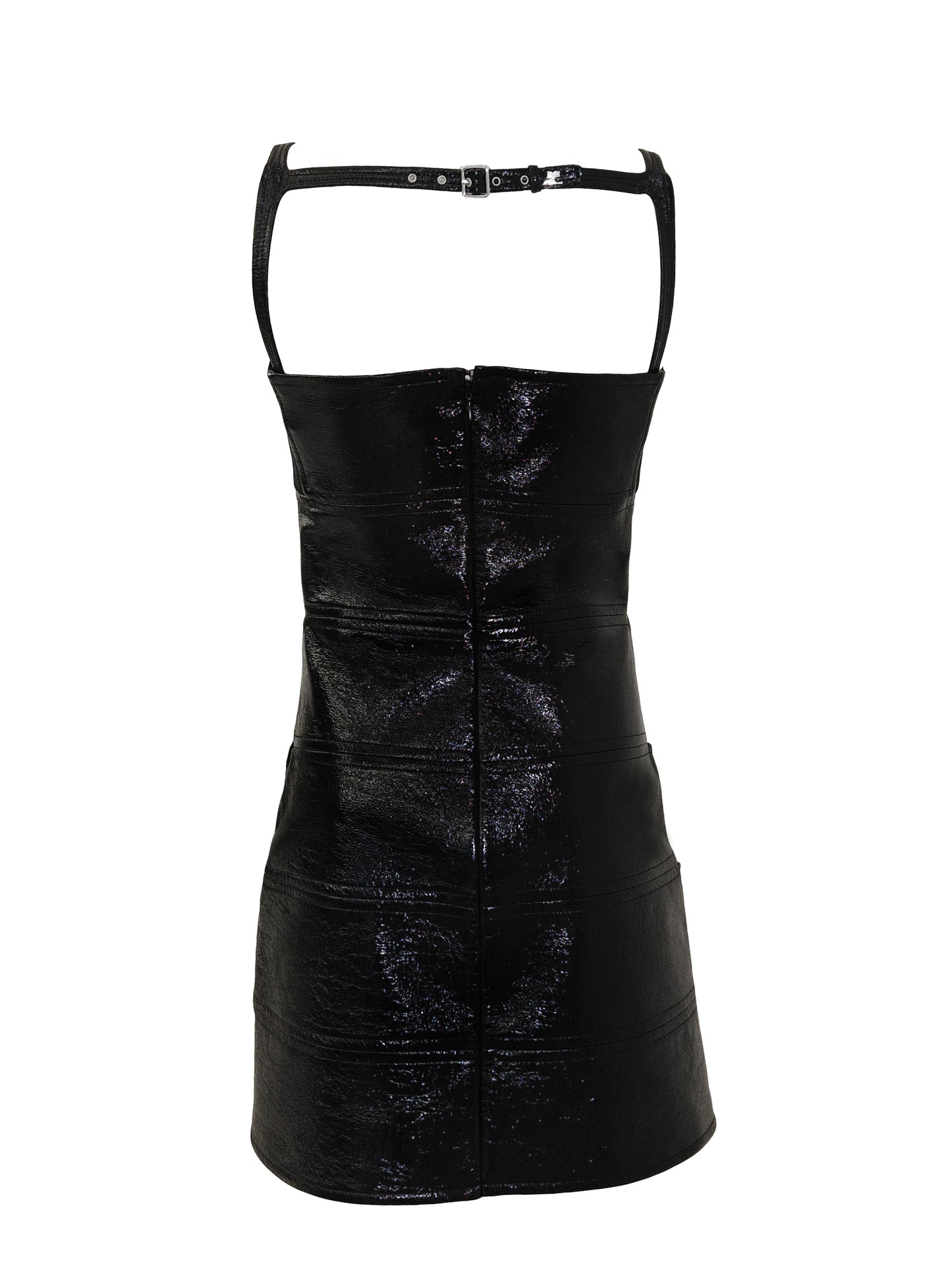 Courrèges Kleid Schwarz