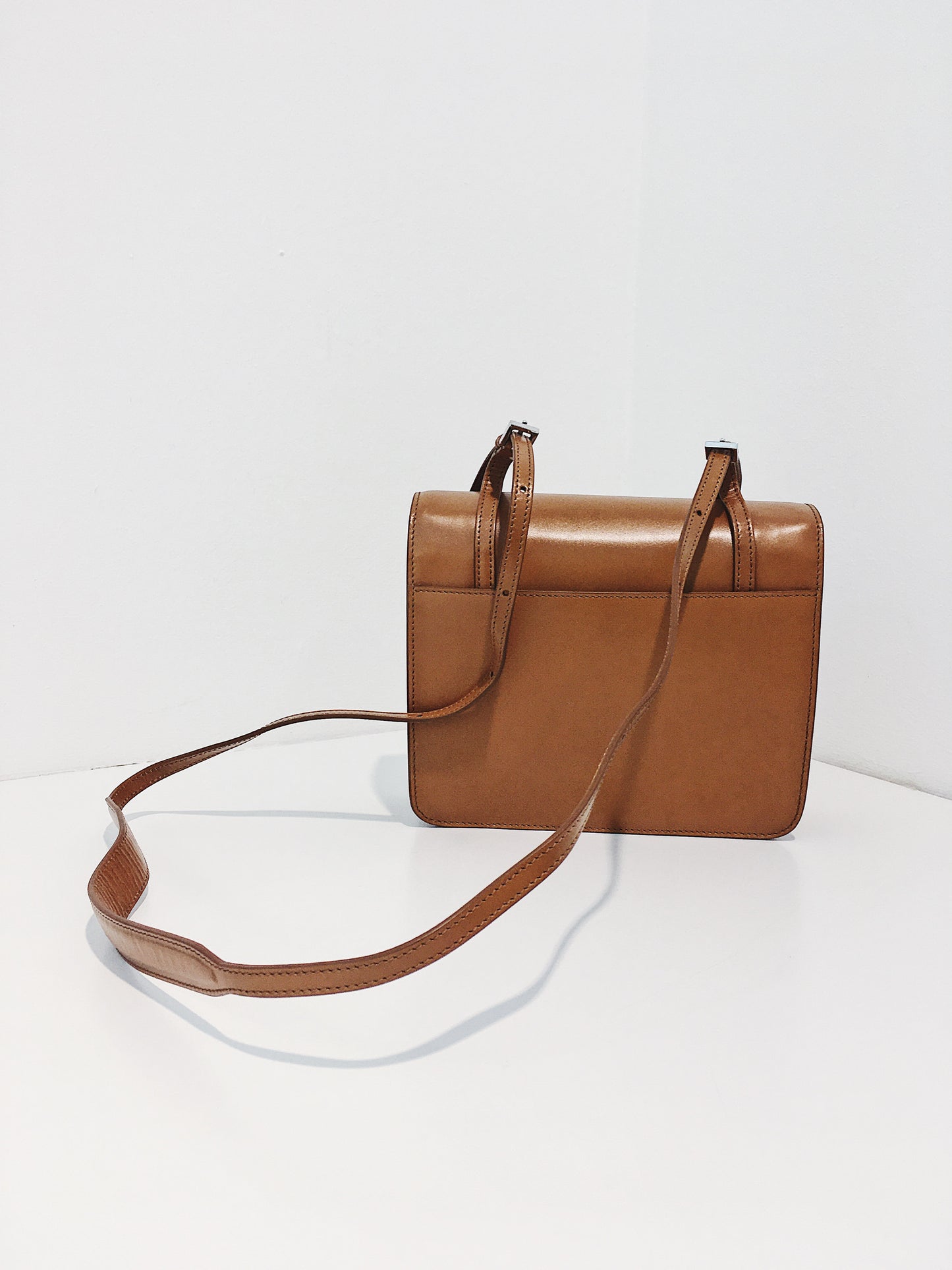 Jil Sander Tasche Holster SM Kastanie