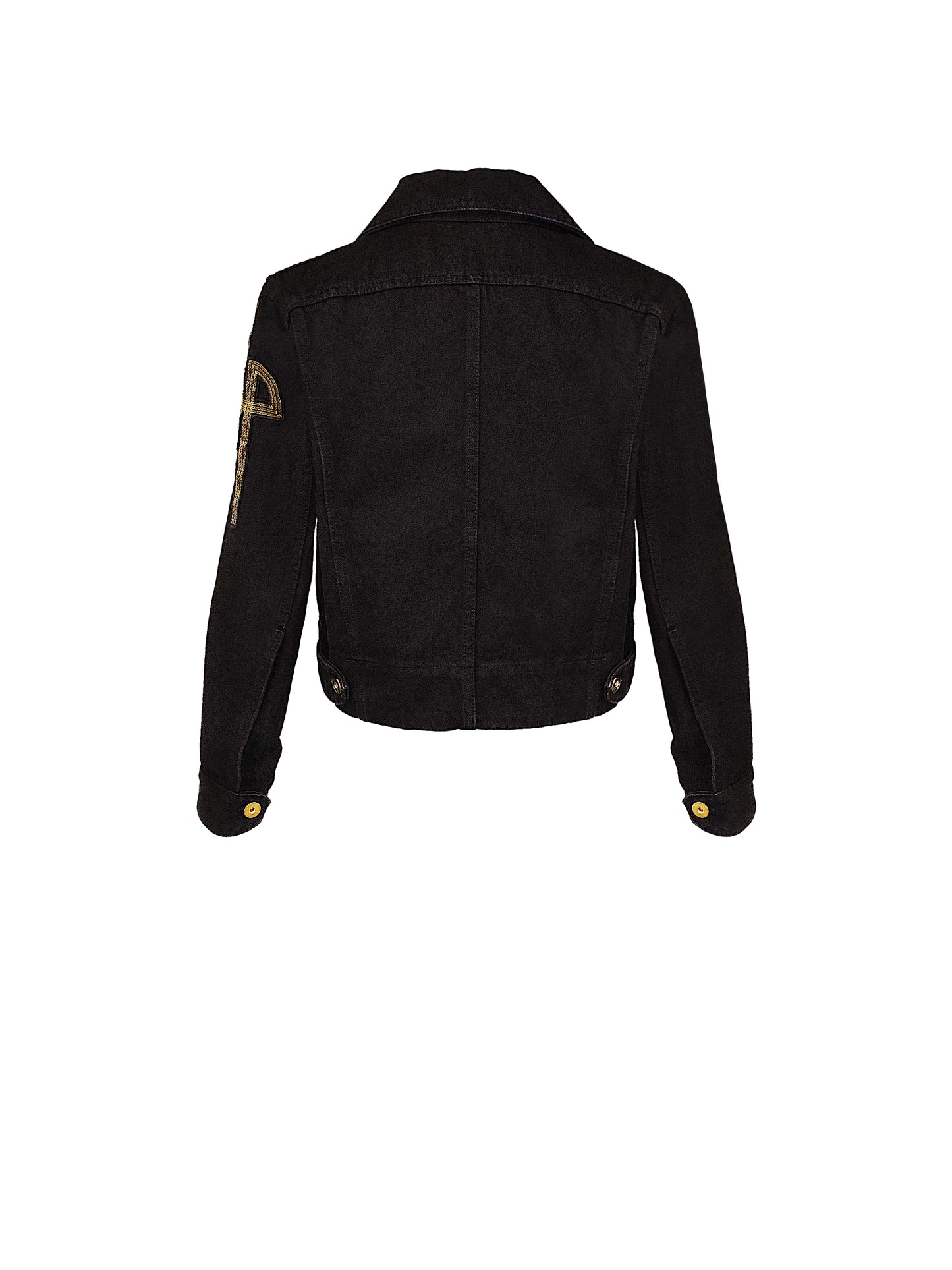 Patou Jeansjacke Schwarz