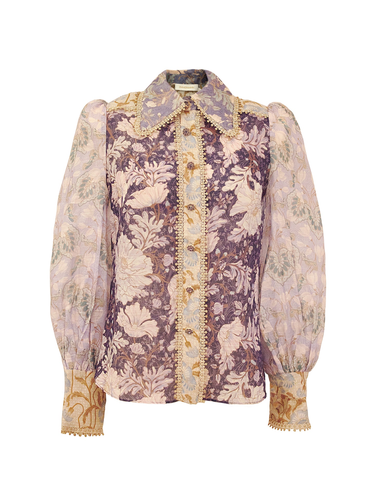 Zimmermann Bluse Lavendel - La Boutique Dresden
