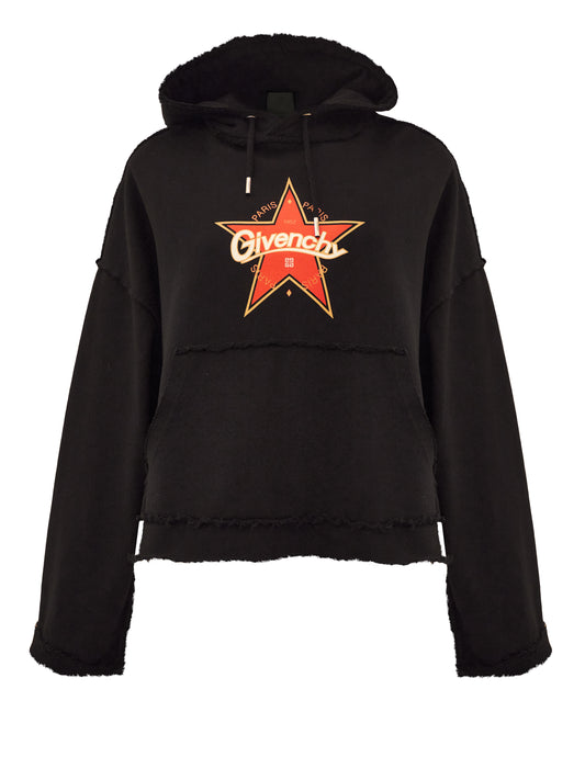 Givenchy Hoodie Schwarz mit Stern