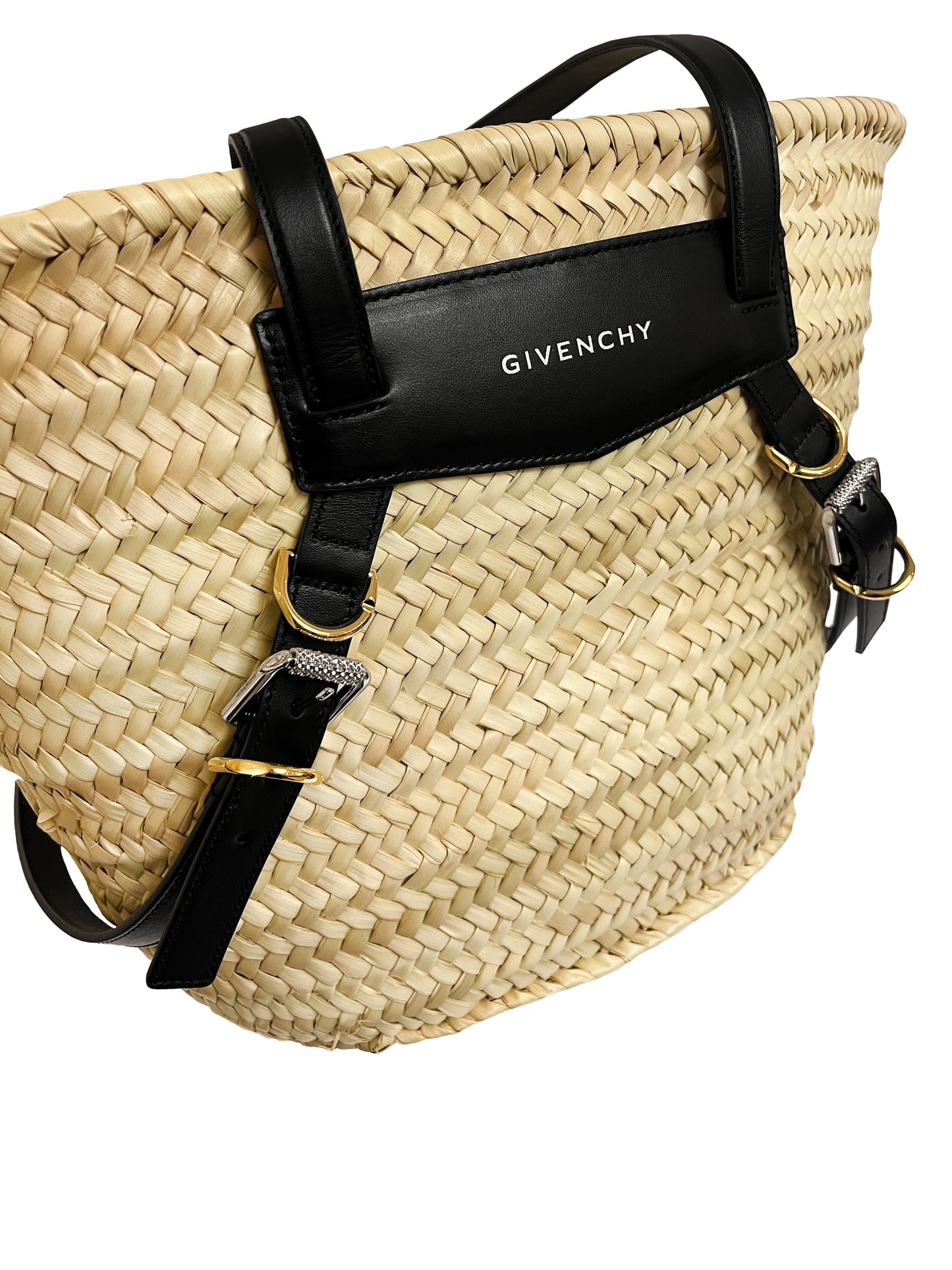 Givenchy Small Voyou Basket Bag Schwarz