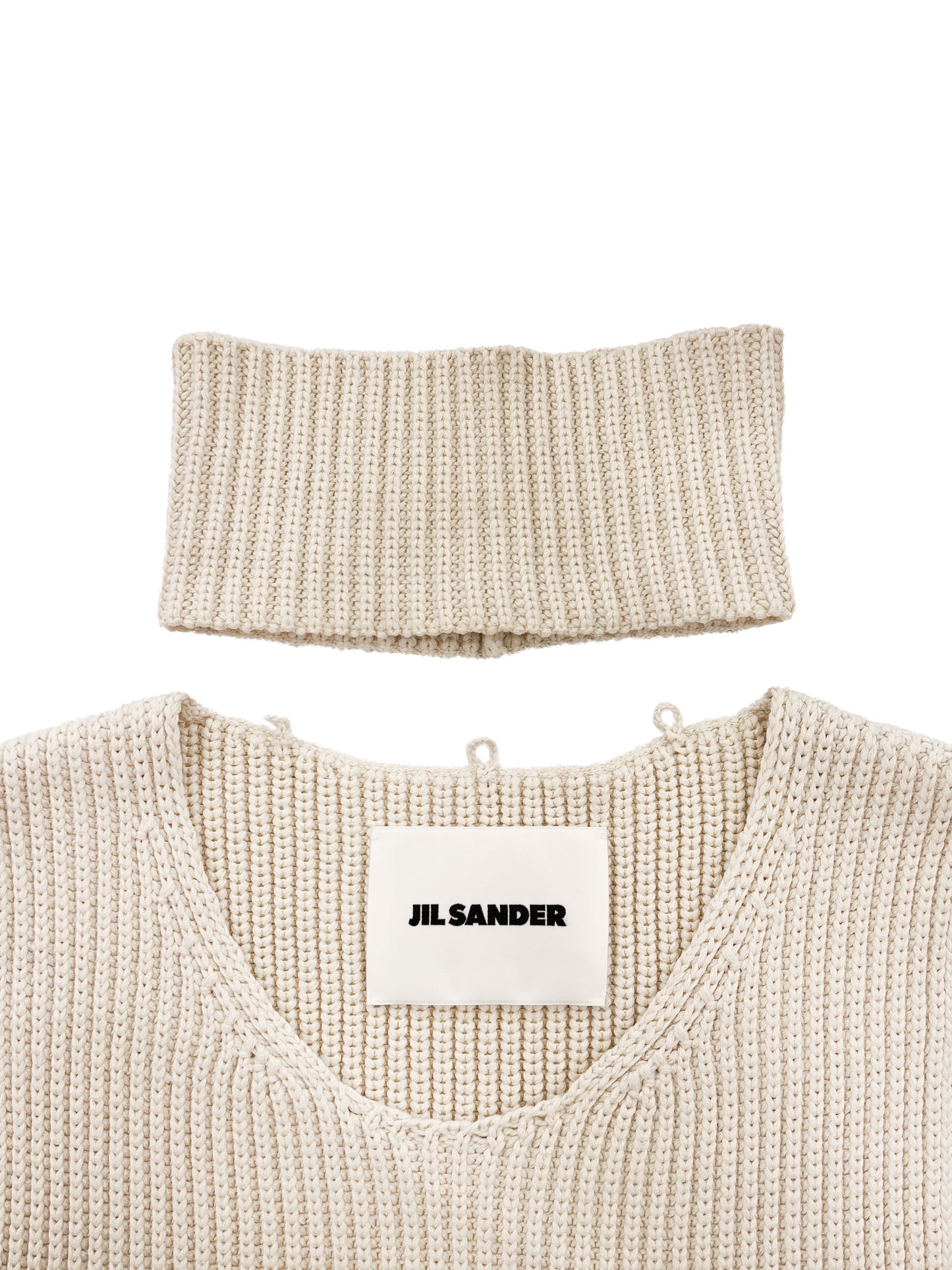 Jil Sander Pollunder Naturweiss