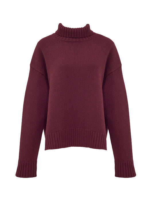 Jil Sander Pullover Bordeaux