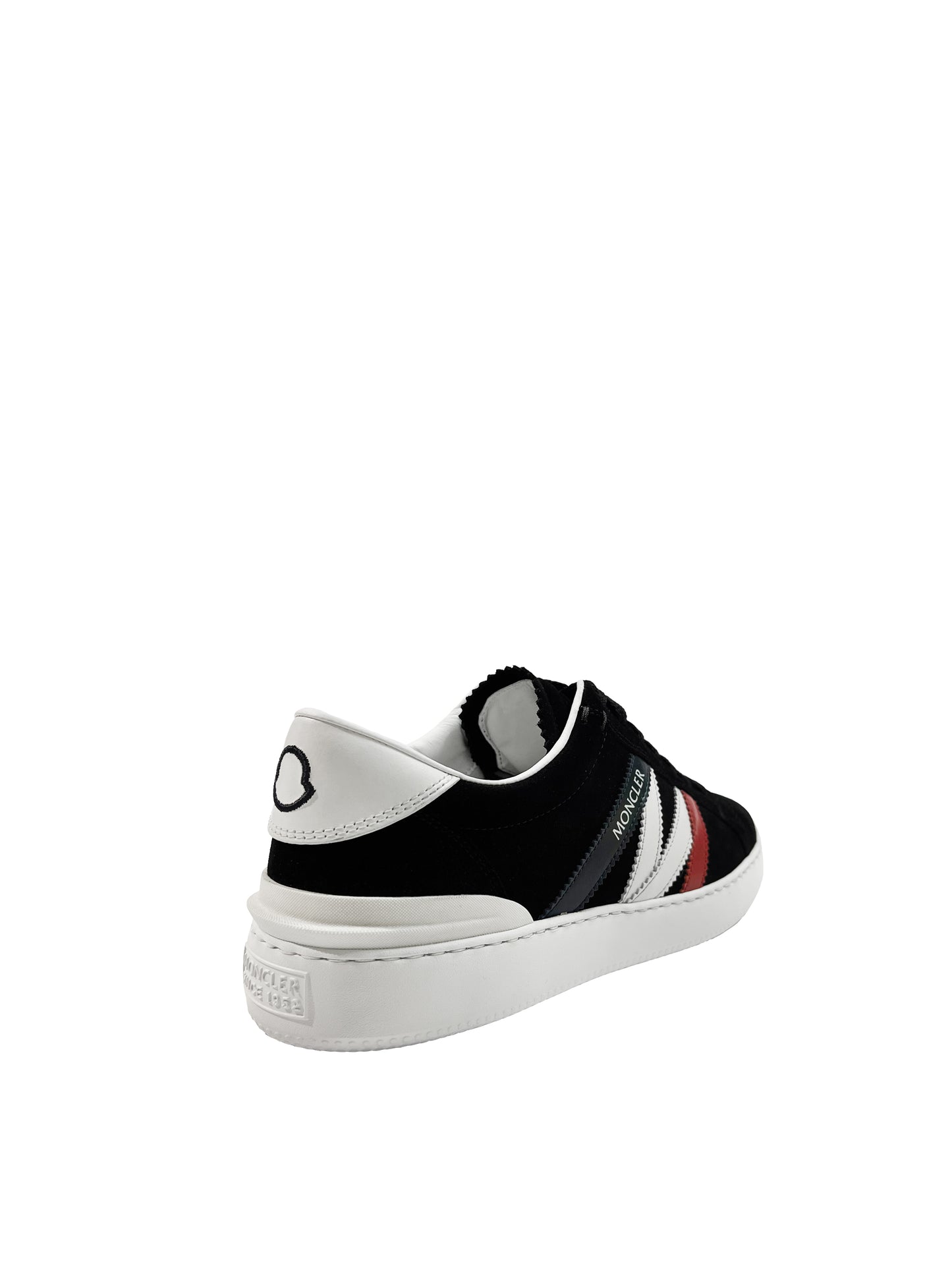Moncler Sneaker Monaco Schwarz/Weiß