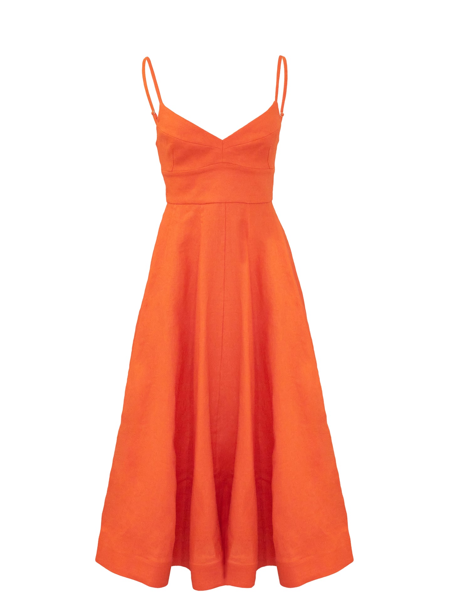 Zimmermann Kleid Wonderland Orange