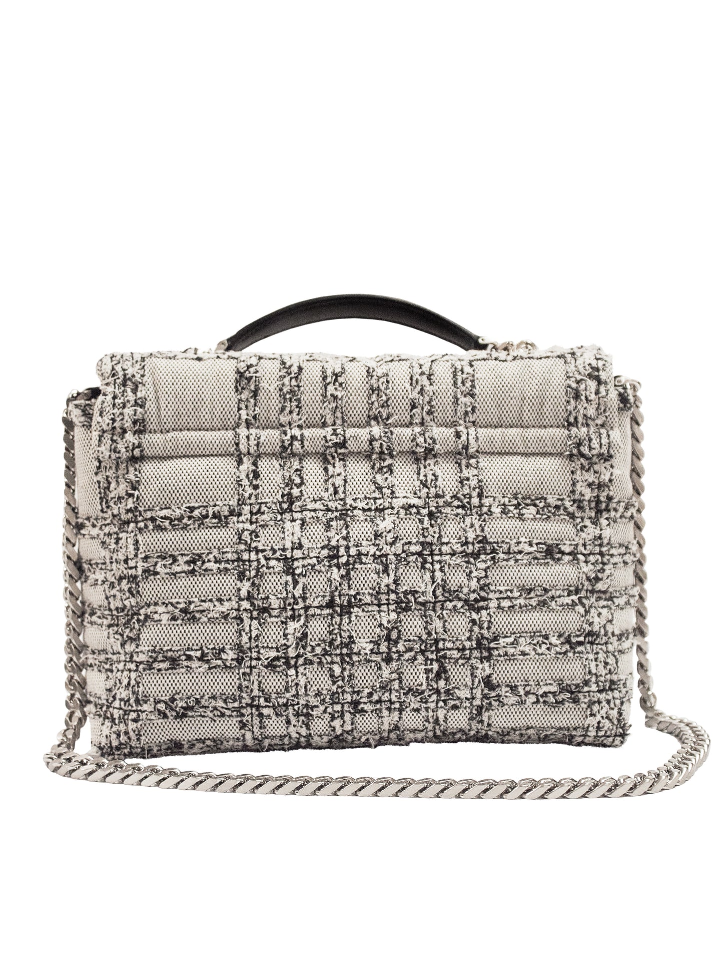 Burberry Tasche Lola Satchel Schwarz/Weiss
