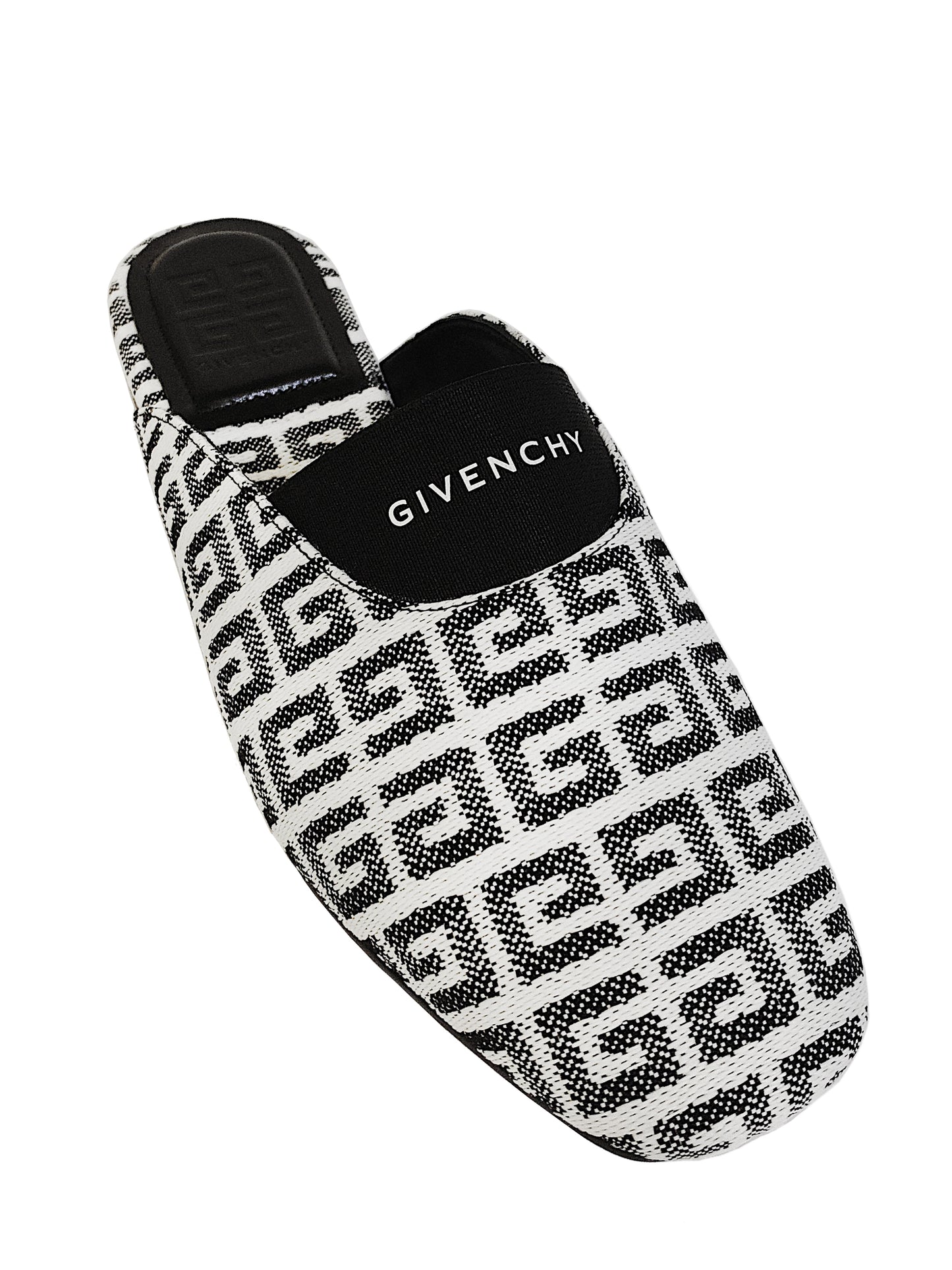 Givenchy Mules Schwarz-Weiss