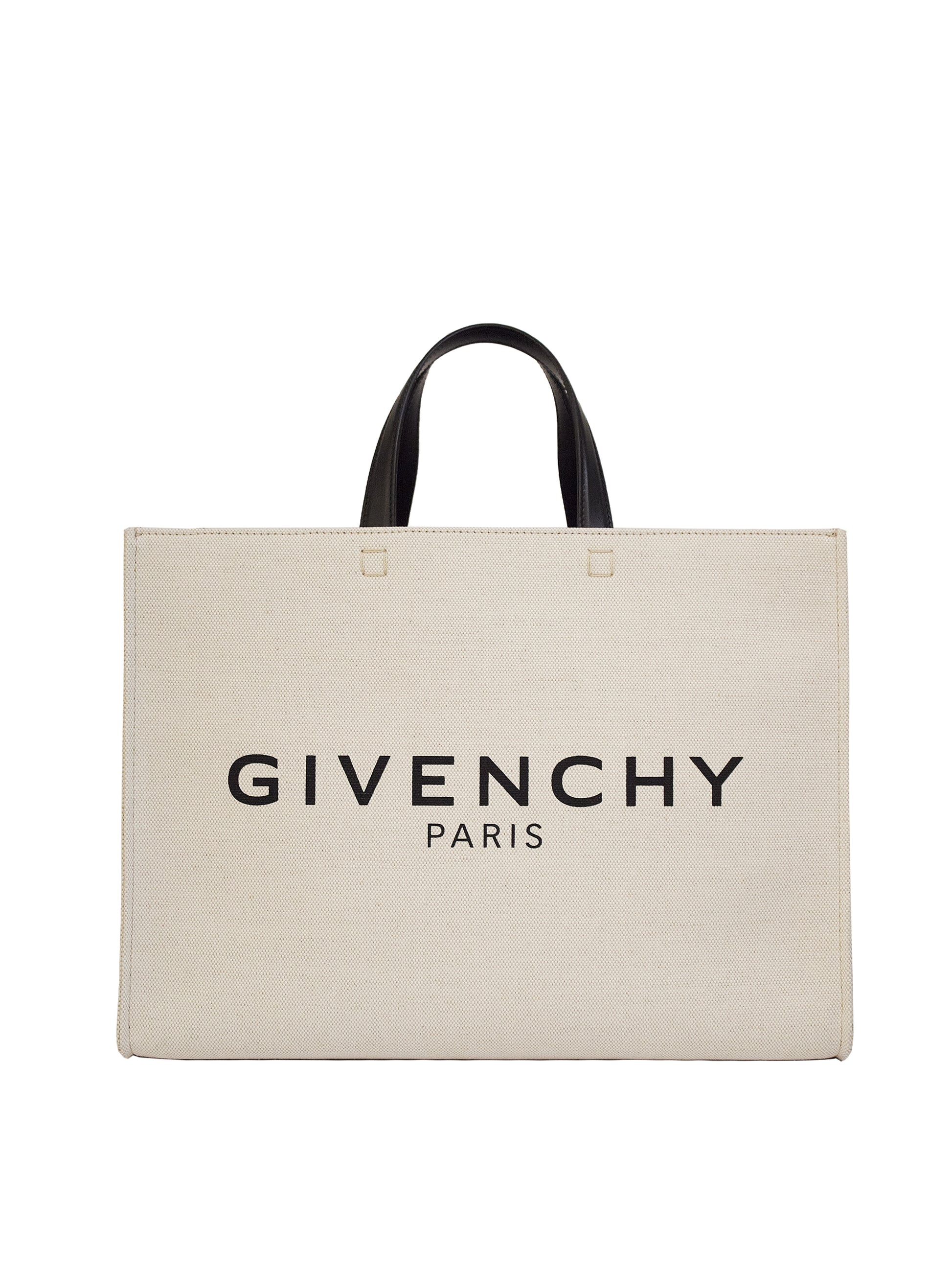 Givenchy Tasche Medium G Tote Shopping Naturfarbe-Schwarz - La Boutique Dresden